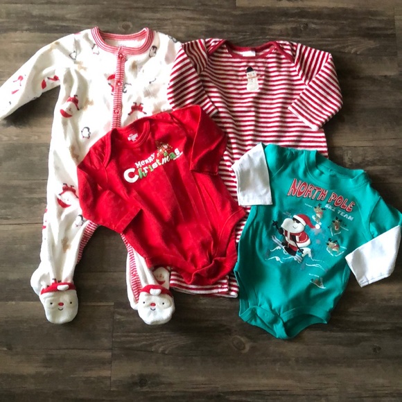 Gymboree and Carter’s Other - Infant 3-6 months Christmas Bundle